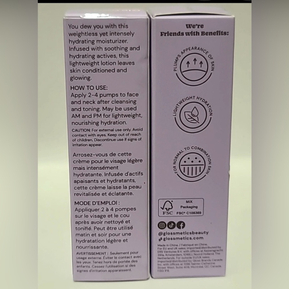 GLOW DEAL! 
Glowmetics Dewy Hydrated Lightweight Daily Moisturizer 4 ONLY $15 - Picture 2 of 4